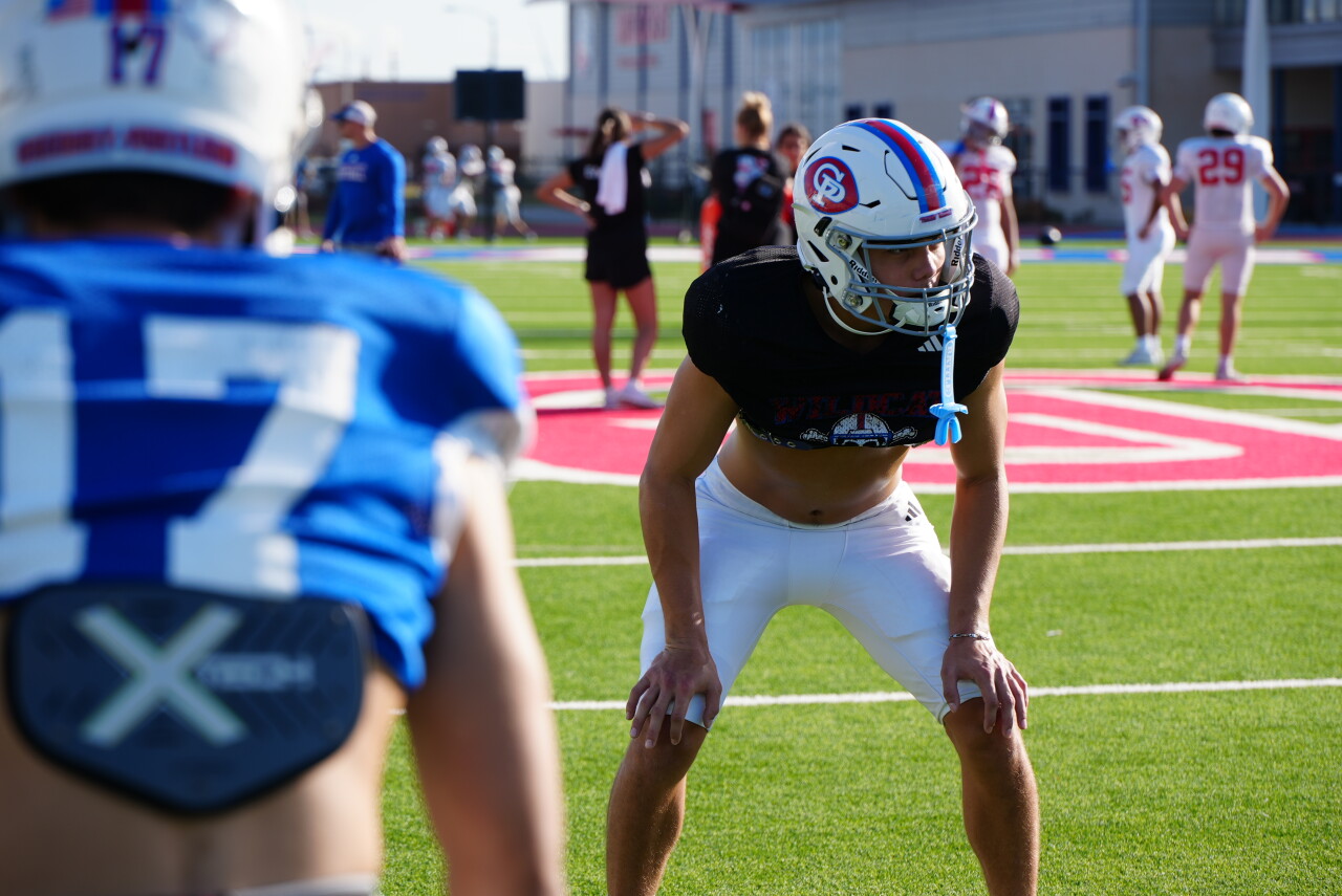 Gregory-Portland senior safety Eli Supnet