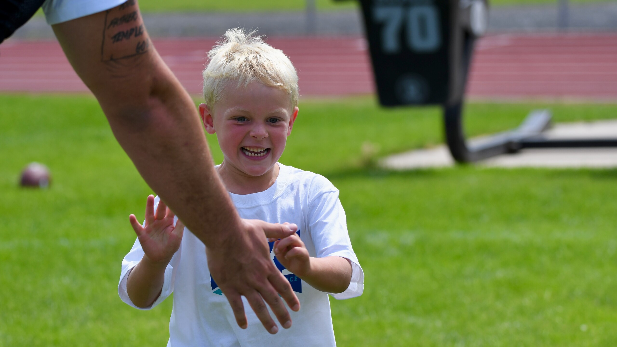 Big Sky Conference youth football clinic