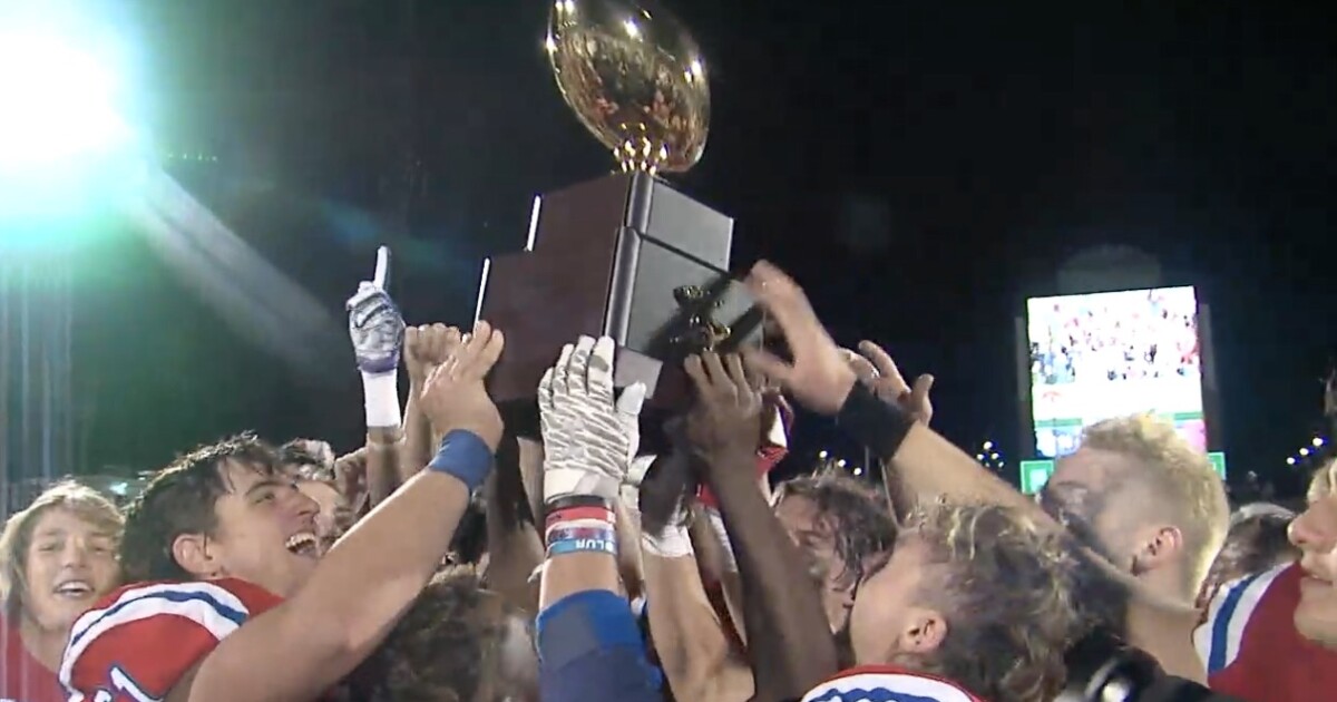 Bixby celebrates recordbreaking win, earns seventh state football
