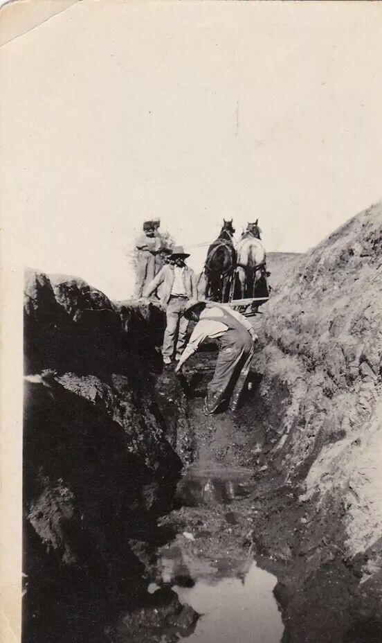Diversion Dam Construction - 1915