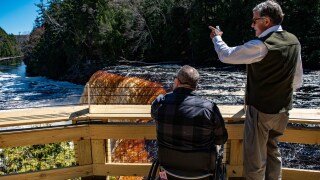 Tahquamenon Falls boardwalk accessible