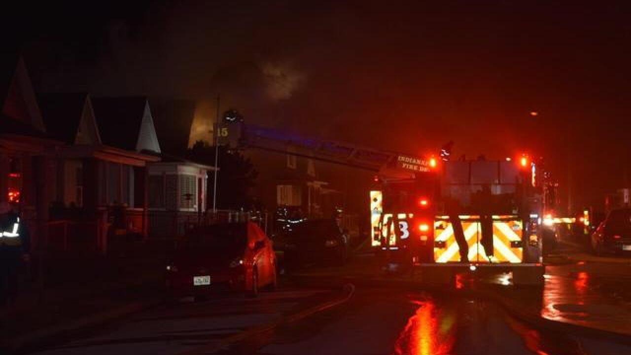 PHOTOS: 2 houses catch fire on English Avenue