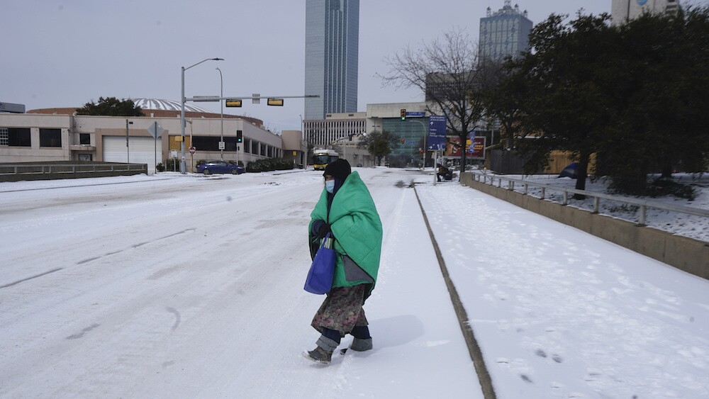 Winter Weather Texas Deepfreeze snow