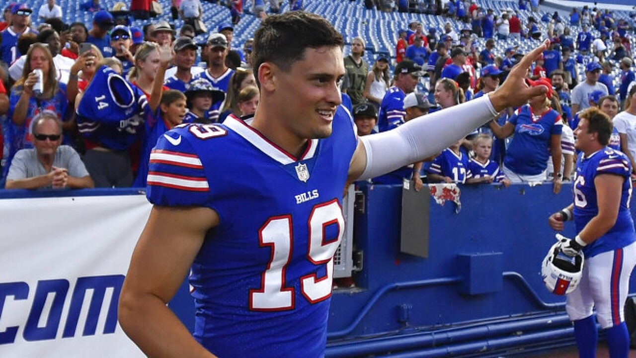 Former Bills punter Matt Arraiza cleared of gang rape allegation