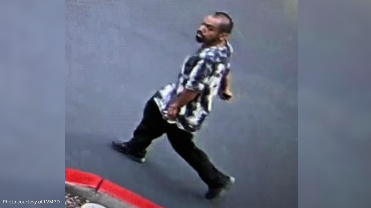 LVMPD seeks help identifying arson suspect