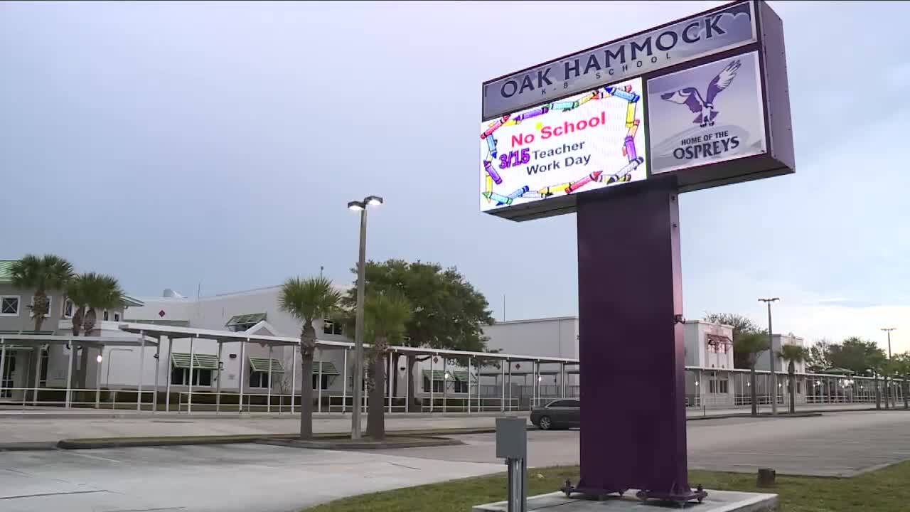 Oak Hammock K-8 School in Port St. Lucie, March 6, 2024
