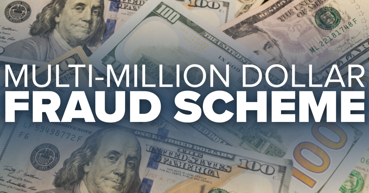 Man facing charges in connection with multi-million dollar fraud scheme