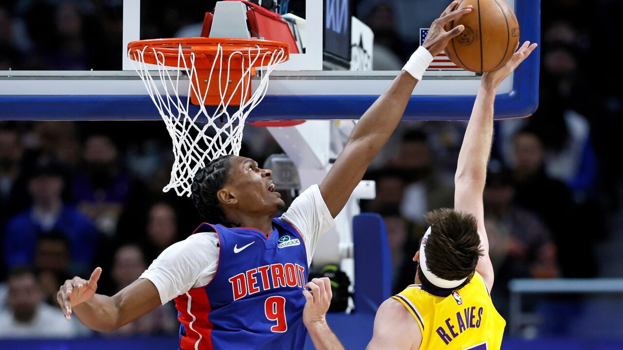 Lakers Pistons Basketball