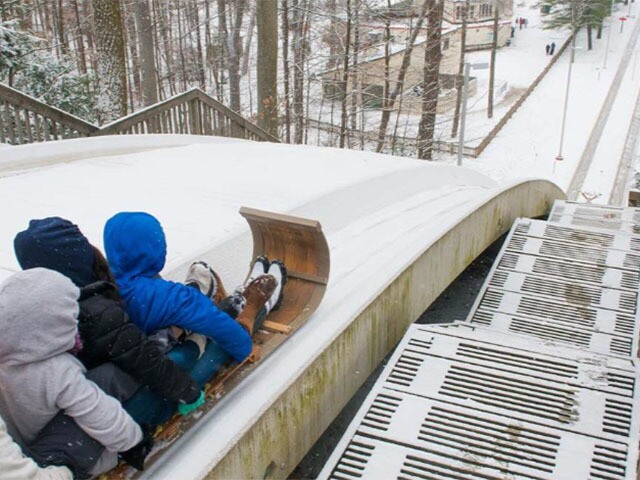 The tallest and fastest toboggan chutes in Ohio open up for the season this weekend