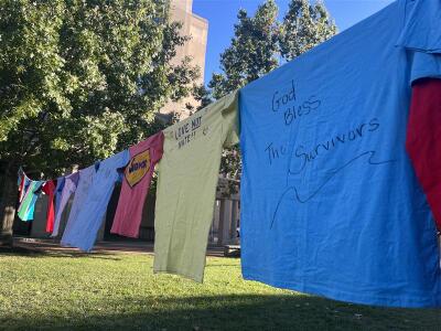 Fayette County Sheriff's Office hosts ninth annual honor vigil for domestic violence survivors