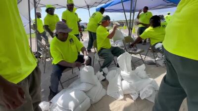 St. Pete sandbag site