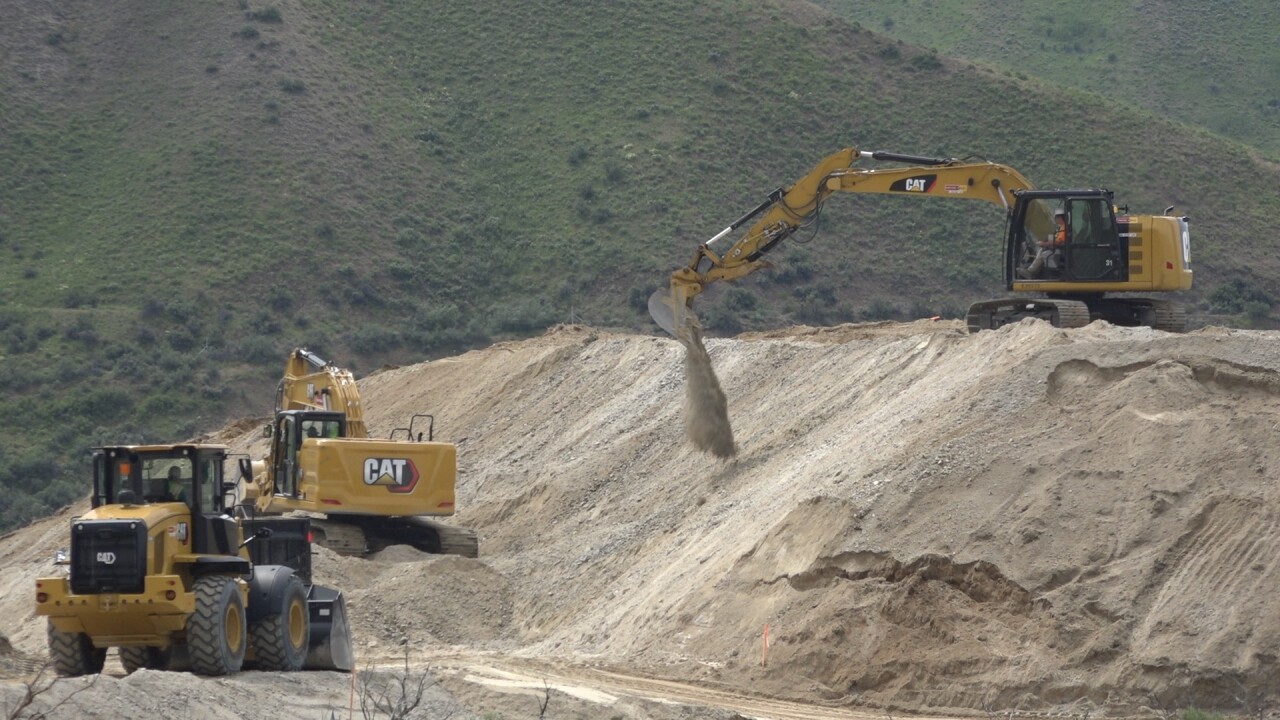 Construction is underway