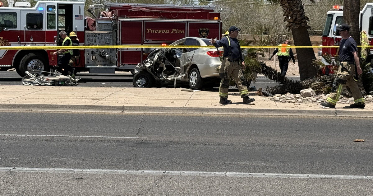 Two-vehicle crash in Midtown sends woman to hospital