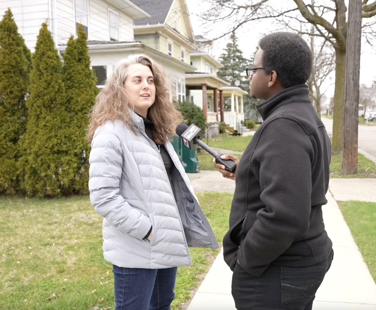 Margaret Tassaro (Left), Larry Wallace (Right)