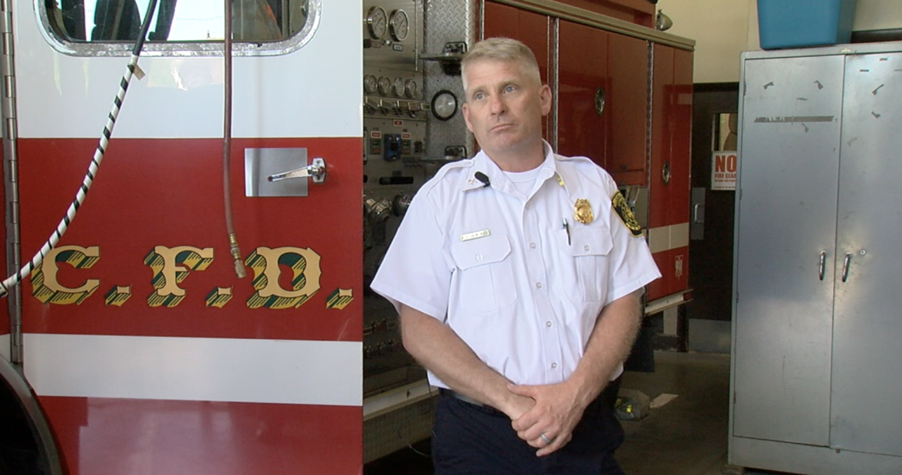 Cincinnati District Fire Chief Steve Salmons