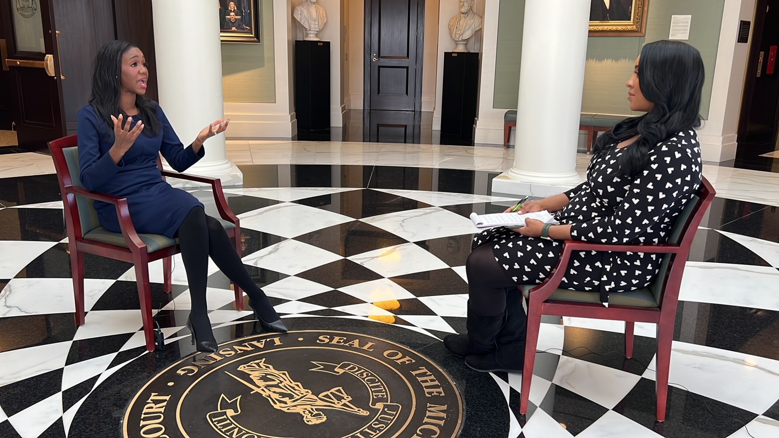 One on one with MI Justice Kyra Harris Bolden