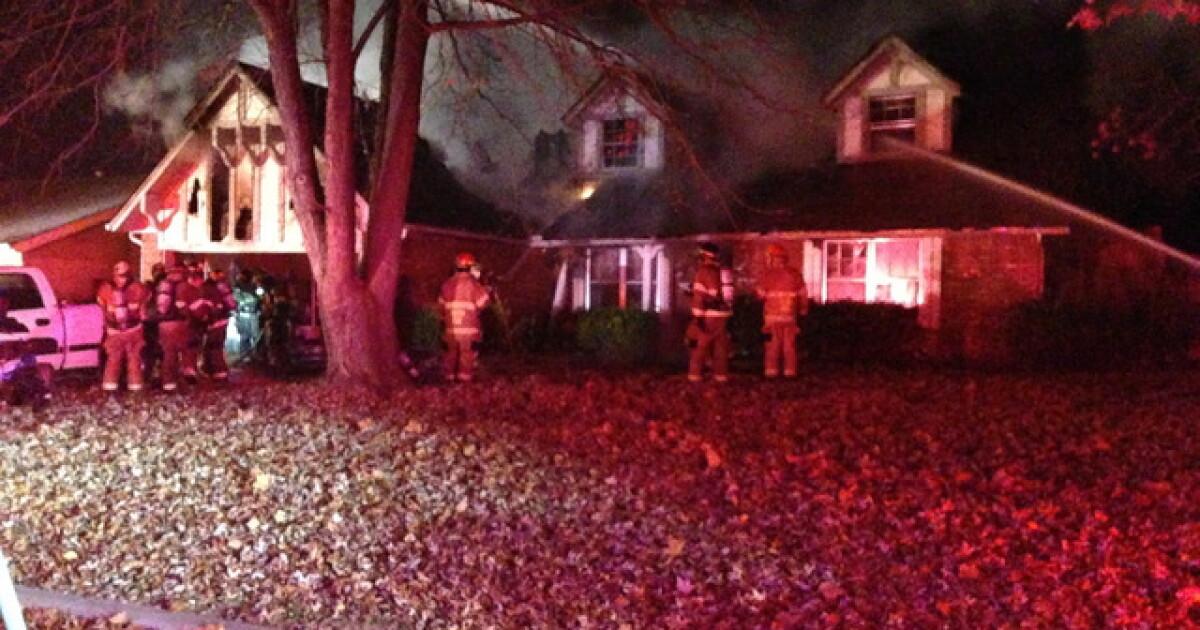 House fire leaves south Tulsa family homeless