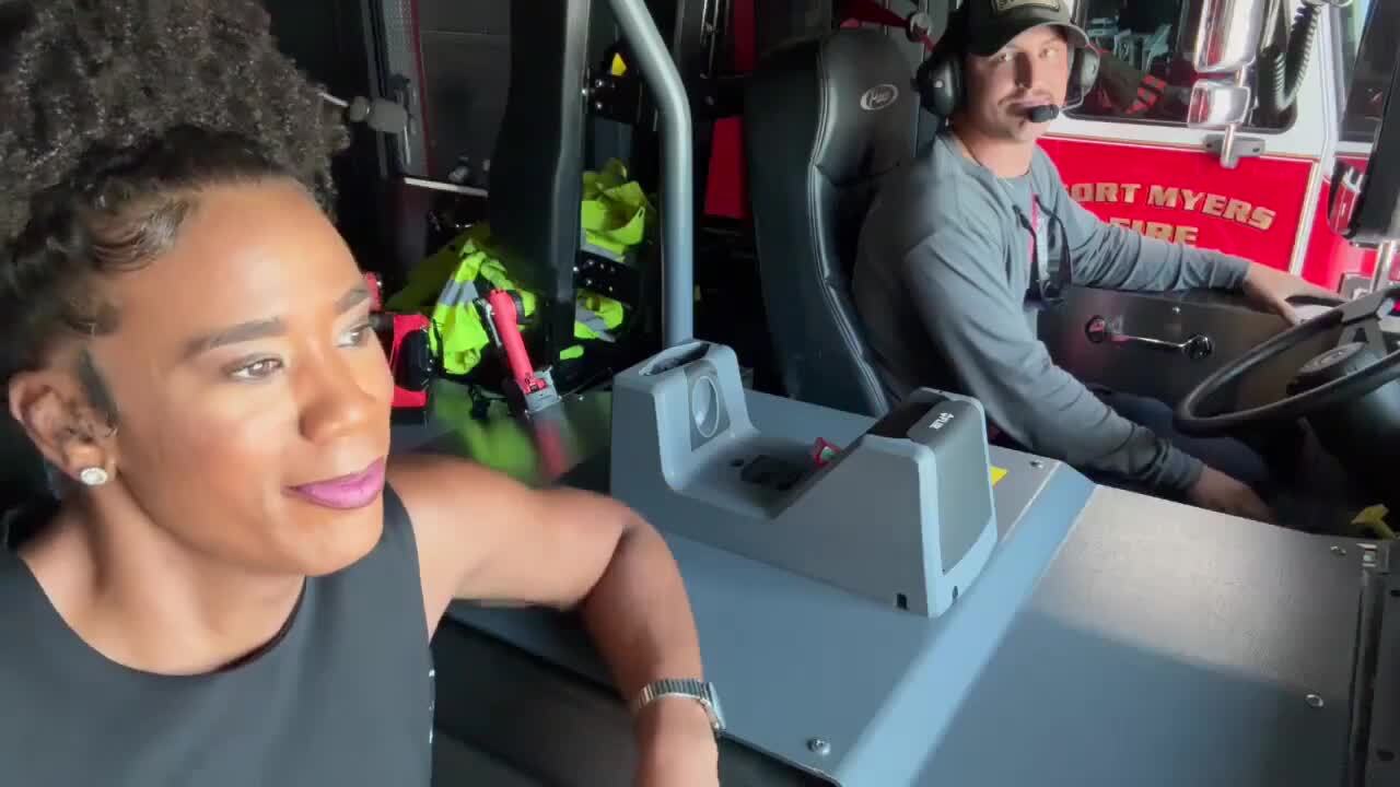 Miyoshi Price Hook and ladder fire