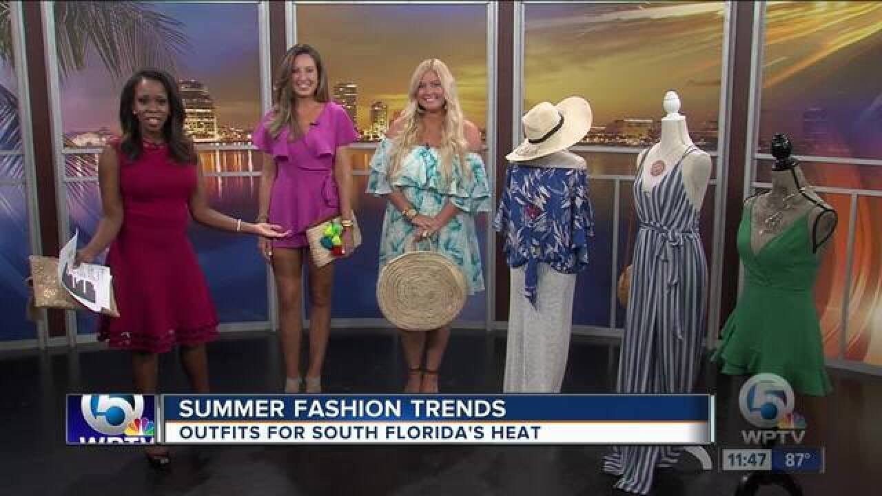 Summer fashion trends in South Florida