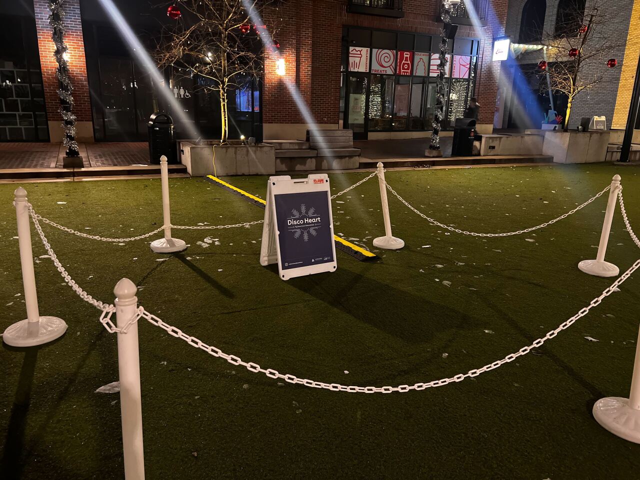 Piece removed after vandalism at World of Winter 2025