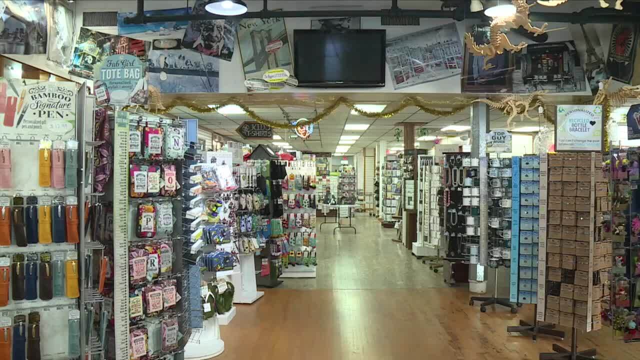 Interior of Clematis Street News Stand in final month of business