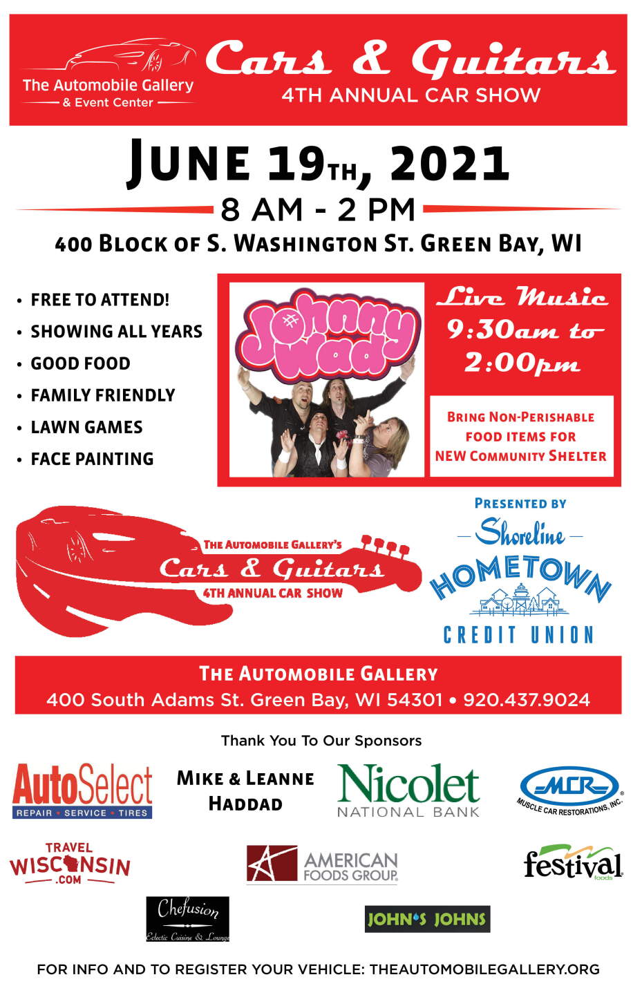 4th annual 'Cars & guitars show' brings out car enthusiasts from all across Northeast Wisconsin
