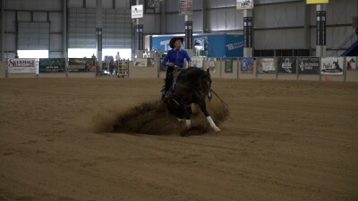 Reining slide stop