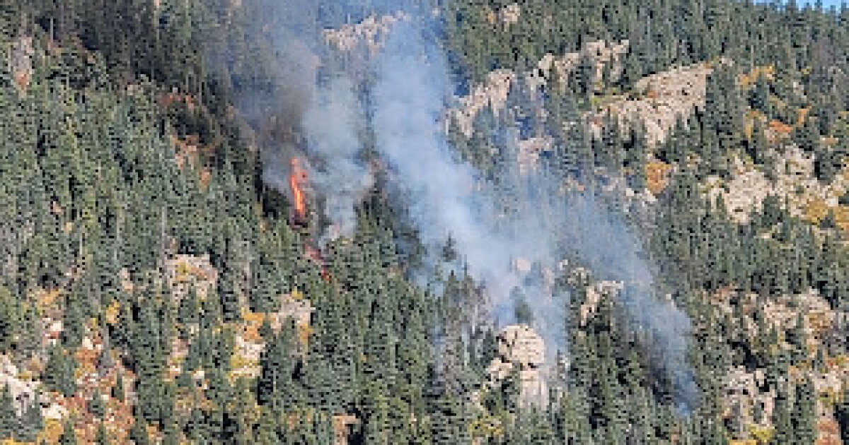 Smoke visible in Pueblo County due to small wildland fire burning on USFS land - Vimarsana News