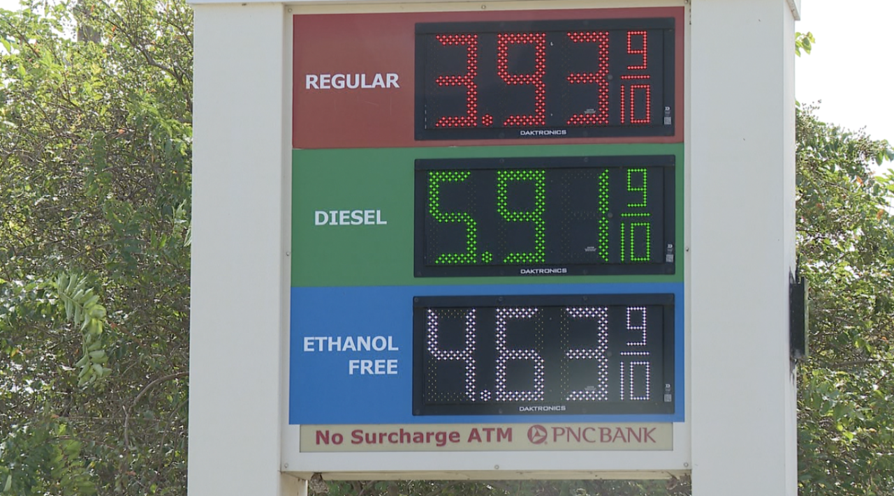 Diesel prices Tampa