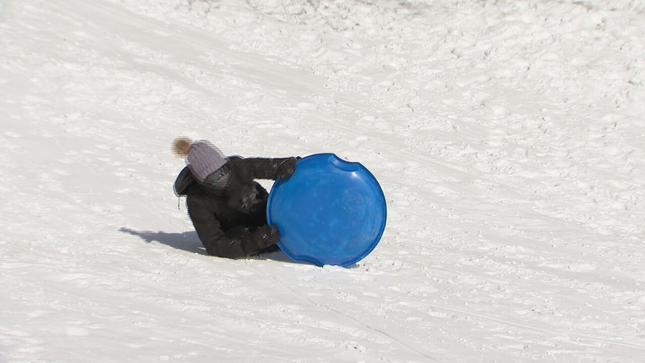 sledding