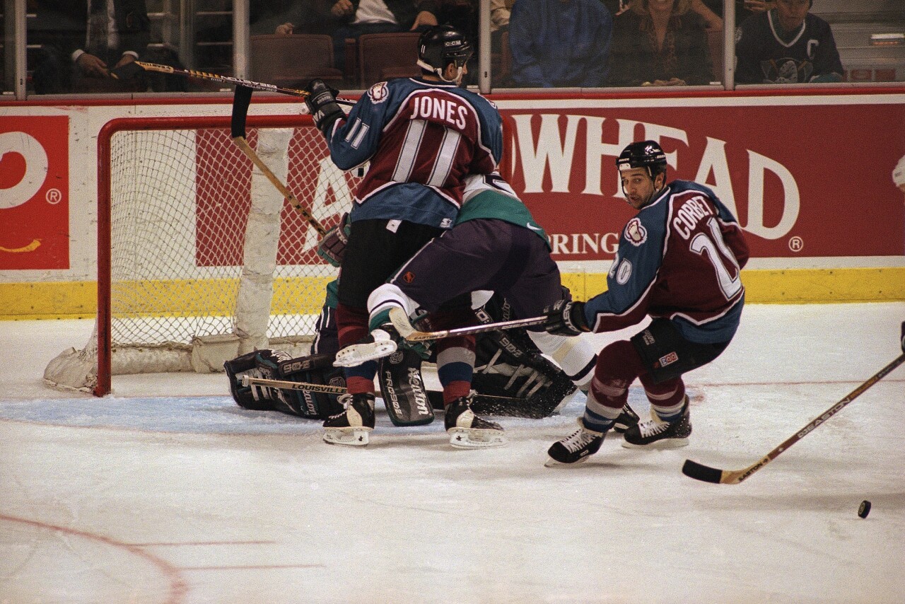 Avalanche vs Ducks NHL Hockey