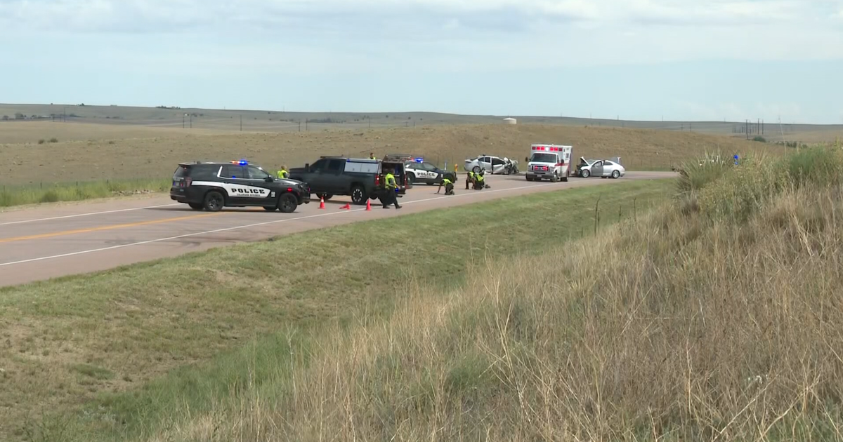 Two dead, two others injured following crash along Marksheffel Road