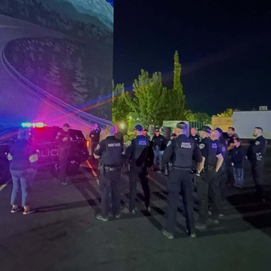 Boise police honor fallen Officer Mark Stall