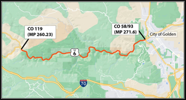 Colorado Dept of Transportation_resurfacing and safety improvements on US 6