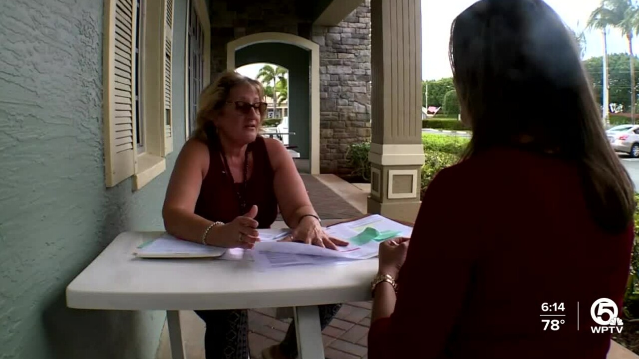 Palm Beach Central High School teacher Lena Settembre speaks to WPTV on April 21, 2022.jpg