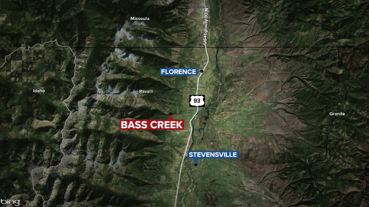 Bass Creek Human Remains Map