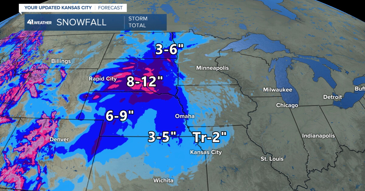 Weather Blog | Snow wrapping up as we track a cold air system this weekend