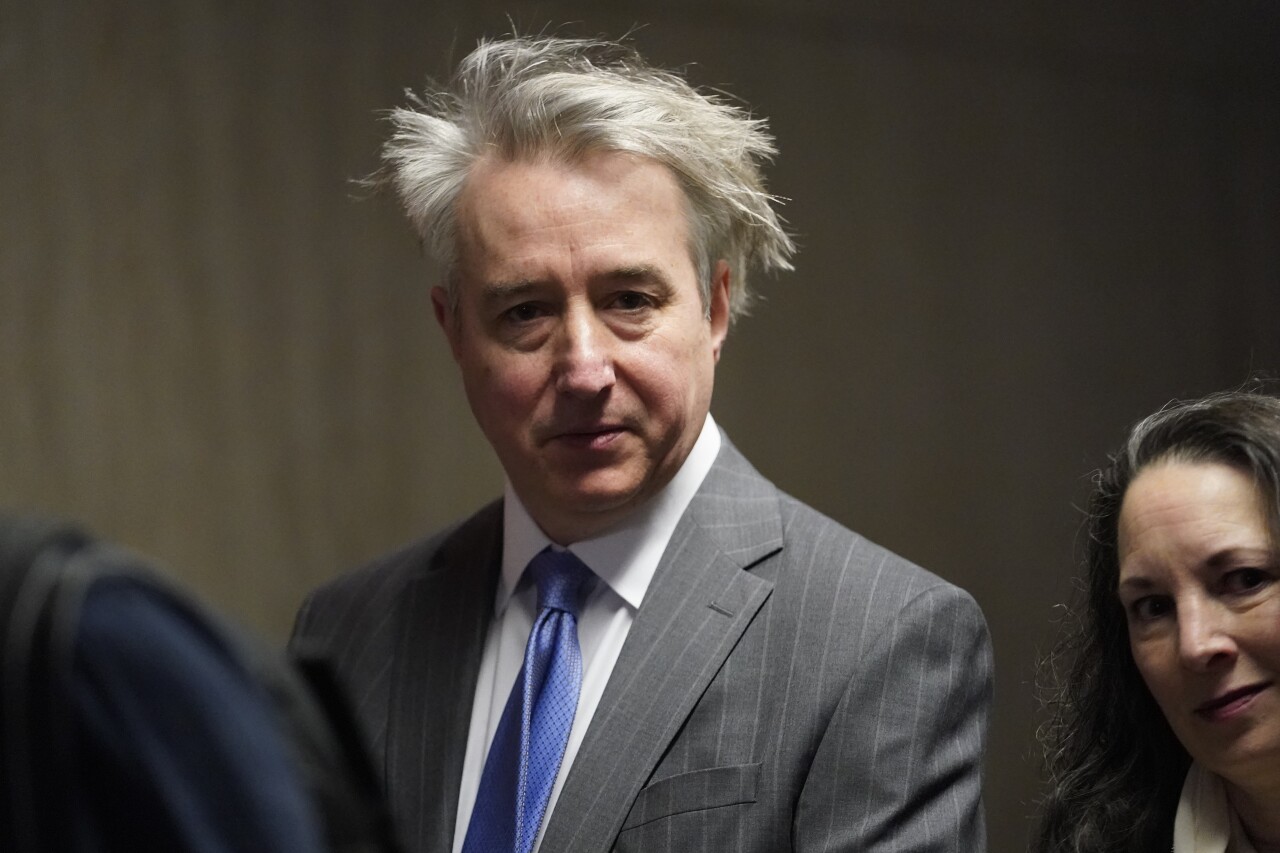 Former Rock & Roll Hall of Fame curator Craig Inciardi arrives for 'Hotel California' trial, Feb. 21, 2024