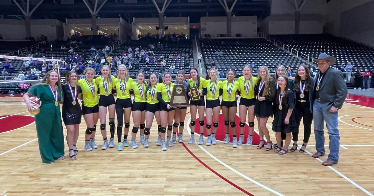 Blum wins 1A volleyball state championship in straight sets