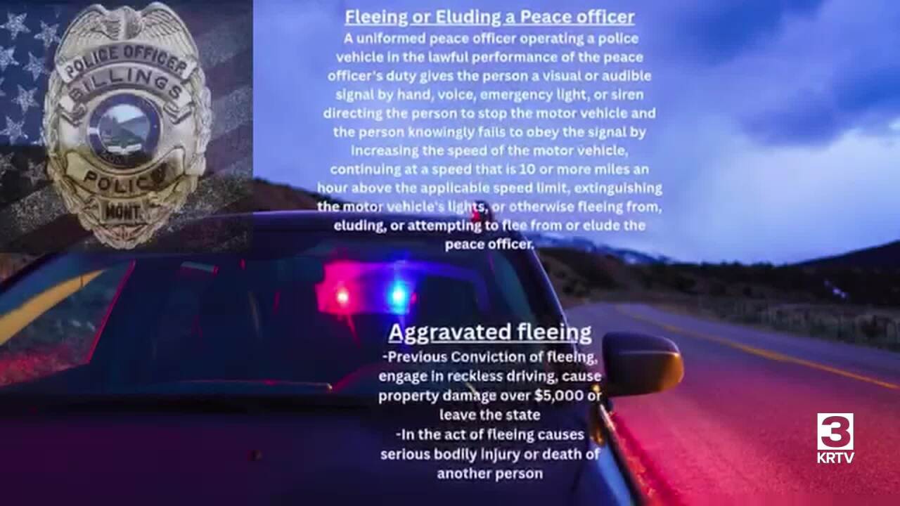 New Montana law increases penalties for fleeing law enforcement