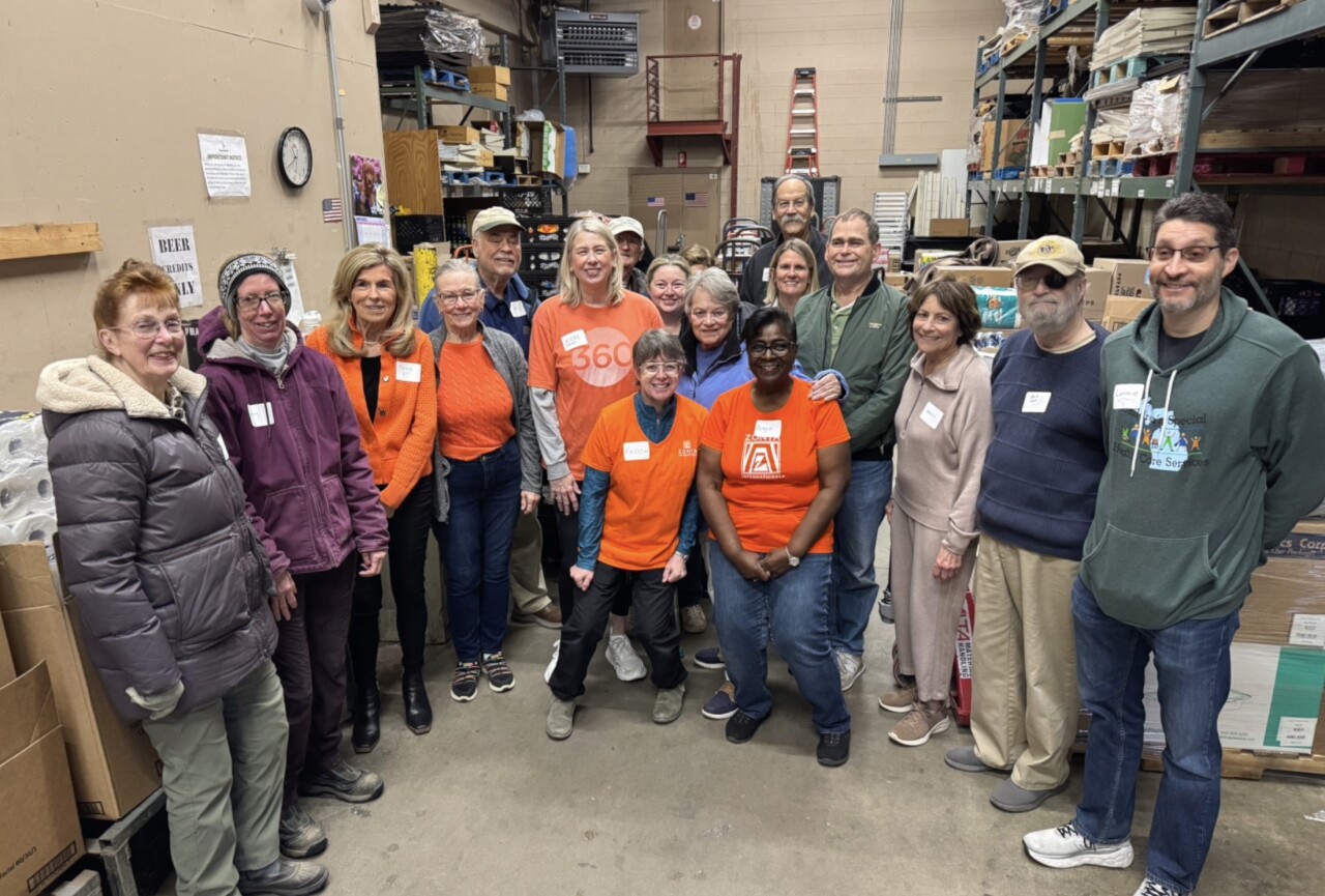 East Lansing Zonta Club Members and Kiwanis Club Members