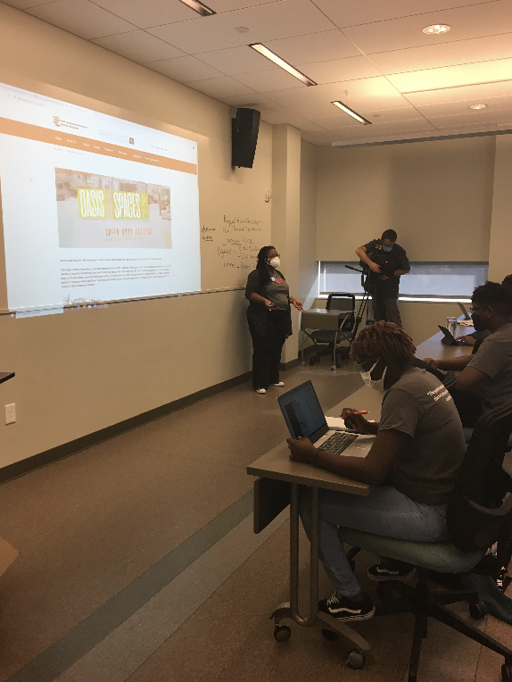 Dr. Stuckey teaching