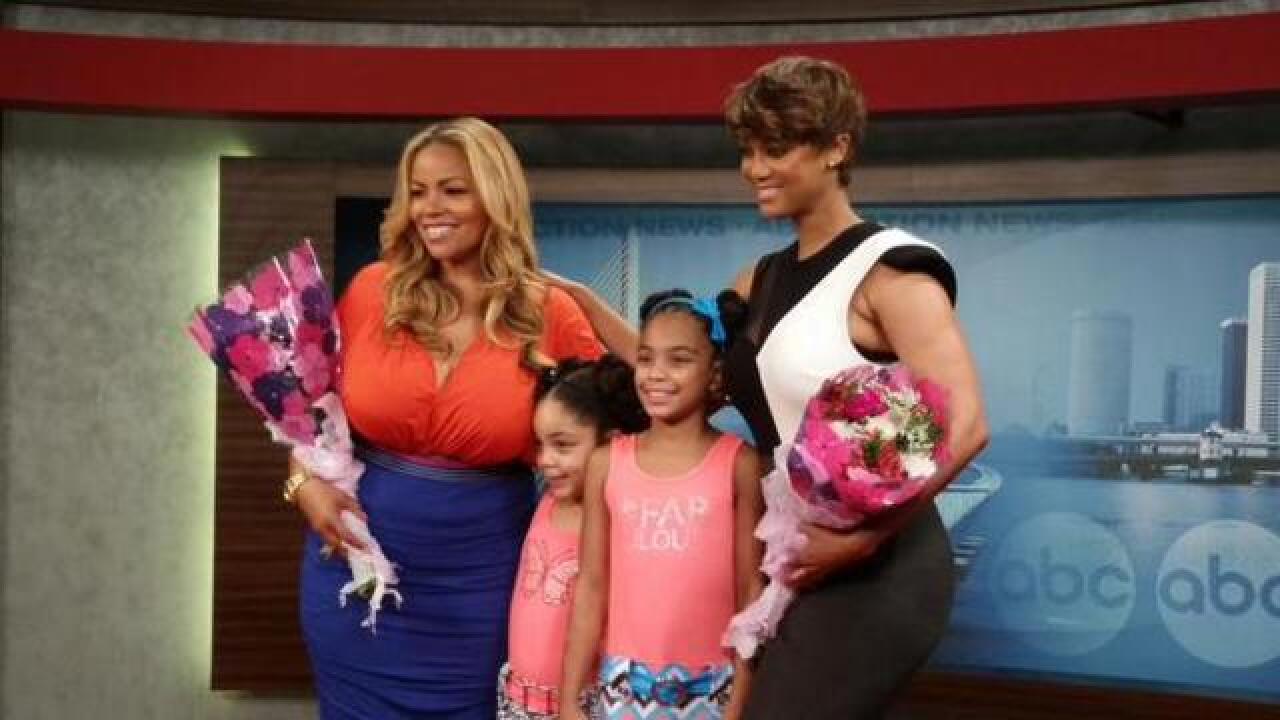 PHOTOS: Tyra Banks visits ABC Action News