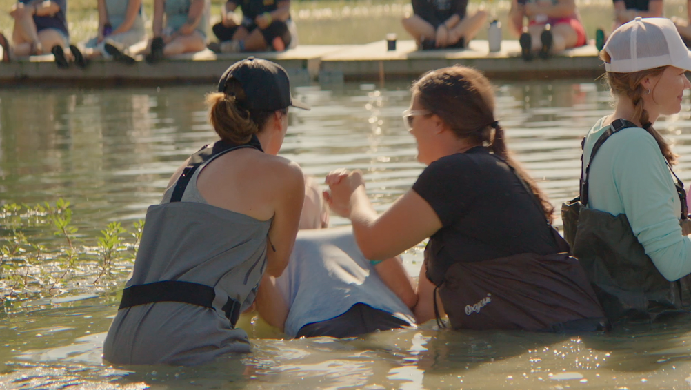 More than 2,000 people have been baptized at its camps over the past decade, according to a post last year on the Crossroads Church website.