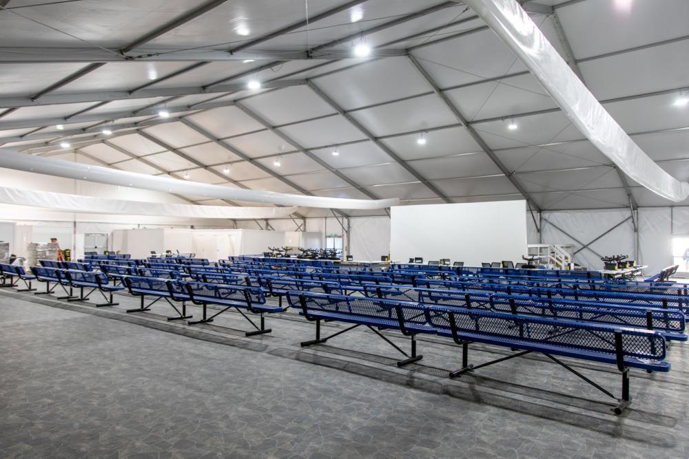 Intake area of processing facility in Otay Mesa