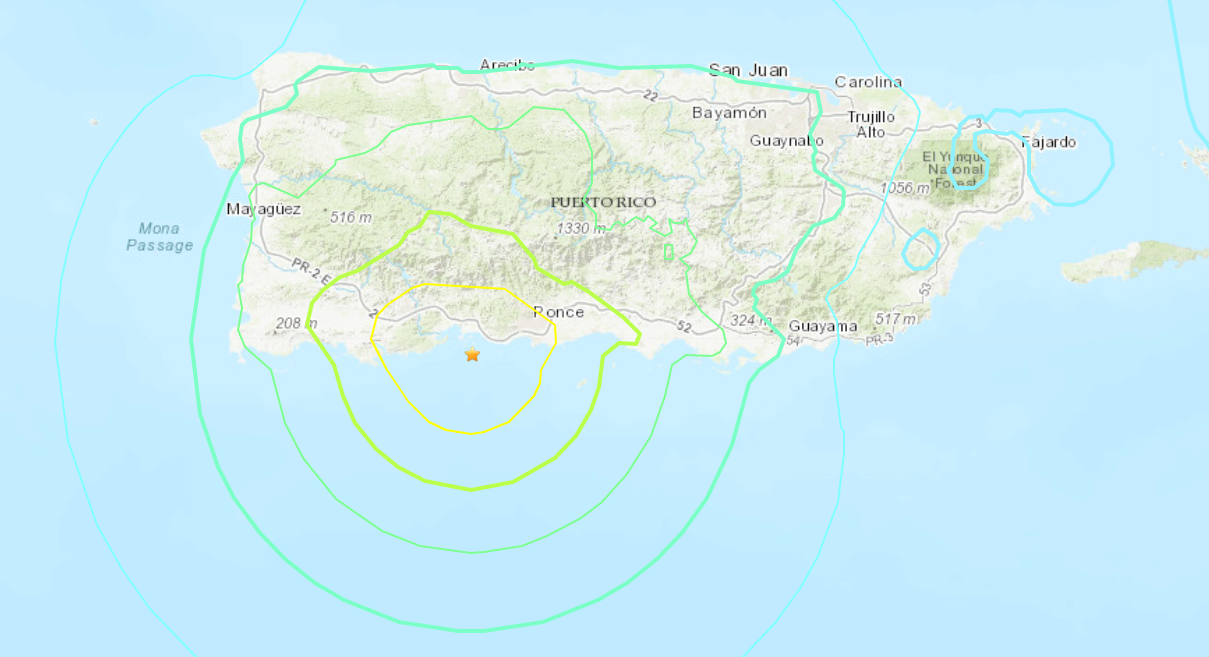 Puerto Rico quake 1-7-2020
