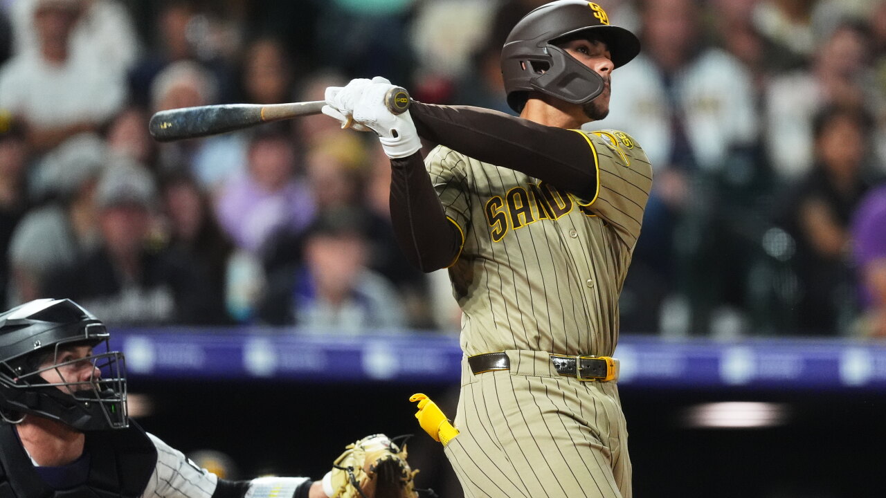 Padres Rockies Baseball