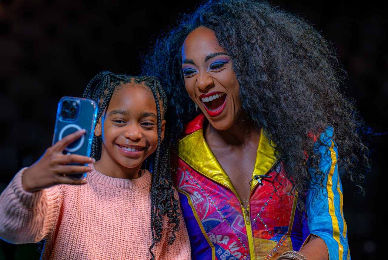 Lauren Irving, stars as Aria in ‘The Greatest Show on Earth.'
