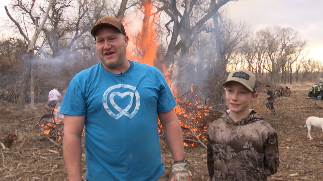 Dane (left) and Weston (right)