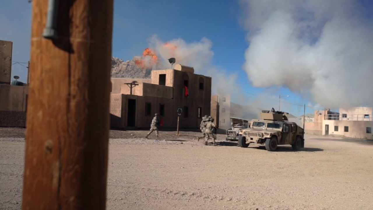 Fort Irwin Library Take a look inside Fort Irwin: The training area where soldiers prepare ...